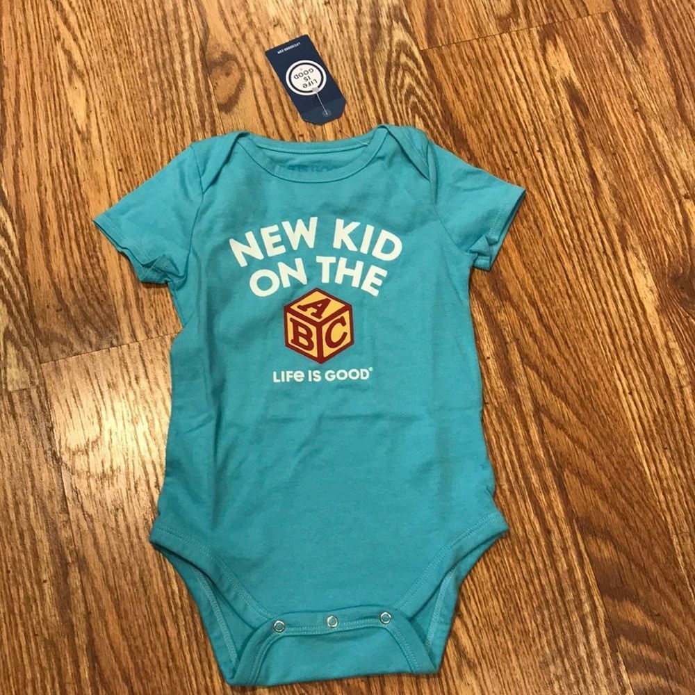 NWT Life is Good onsie